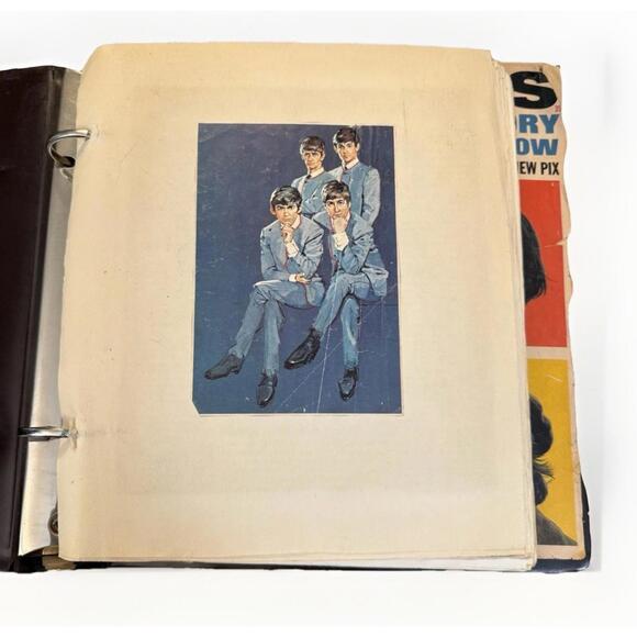 ULTRA-RARE 60s BEATLES Ephemera ~100pgs of ORIGINALS - Picture 2 of 16